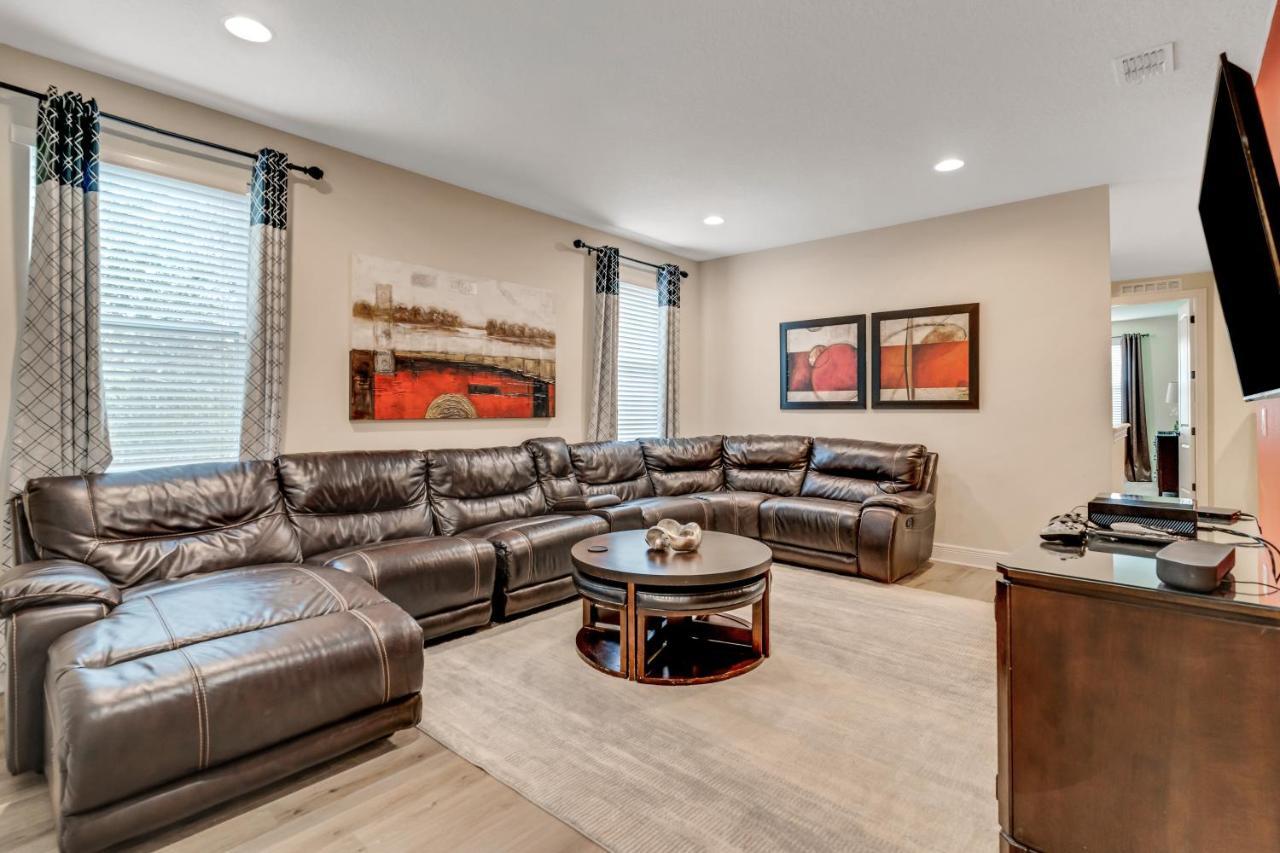 Huge 10 Bdr Family House With Arcades And Free Pool Heat Near Disney Orlando Exterior foto