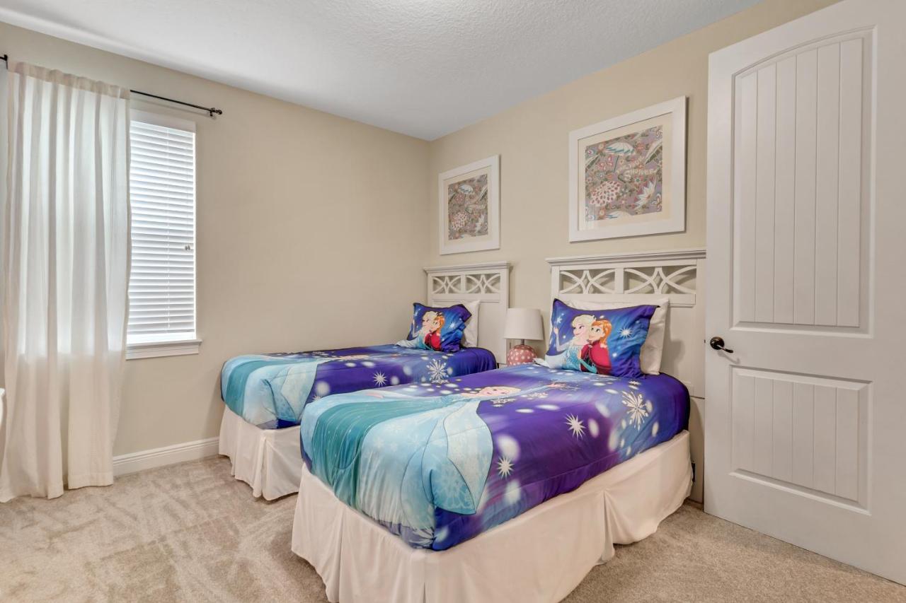 Huge 10 Bdr Family House With Arcades And Free Pool Heat Near Disney Orlando Exterior foto